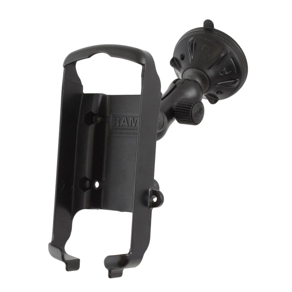 RAM® Twist-Lock™ Low-Profile Suction Mount for Garmin GPS 72, 76 + More