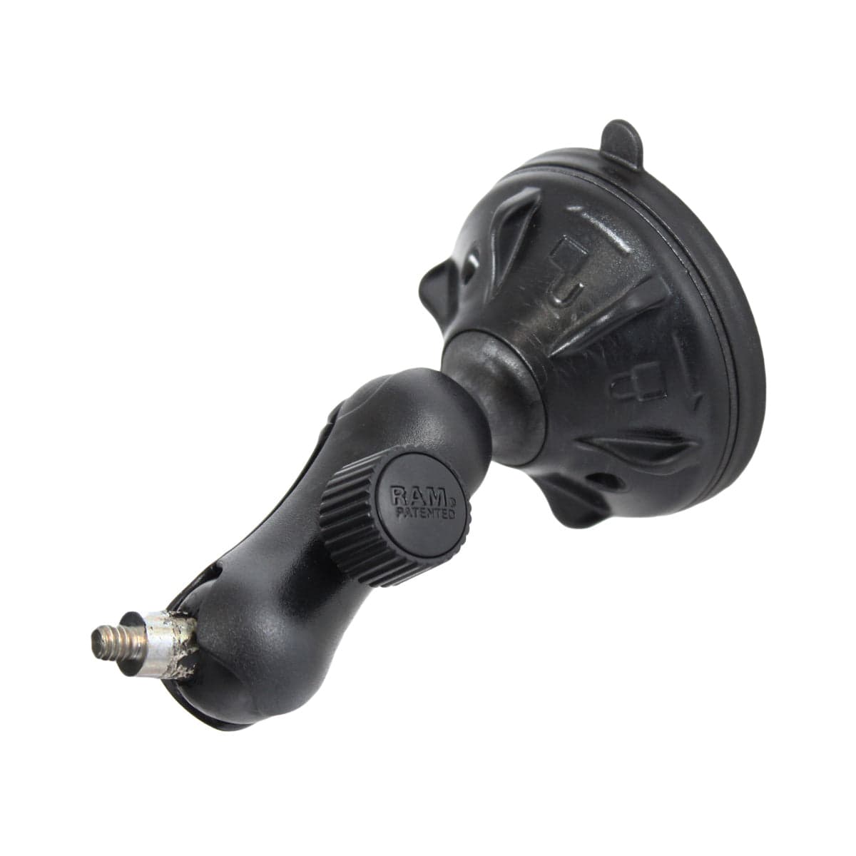 RAM® Twist-Lock™ Low-Profile Suction Mount with 1/4"-20 Stud