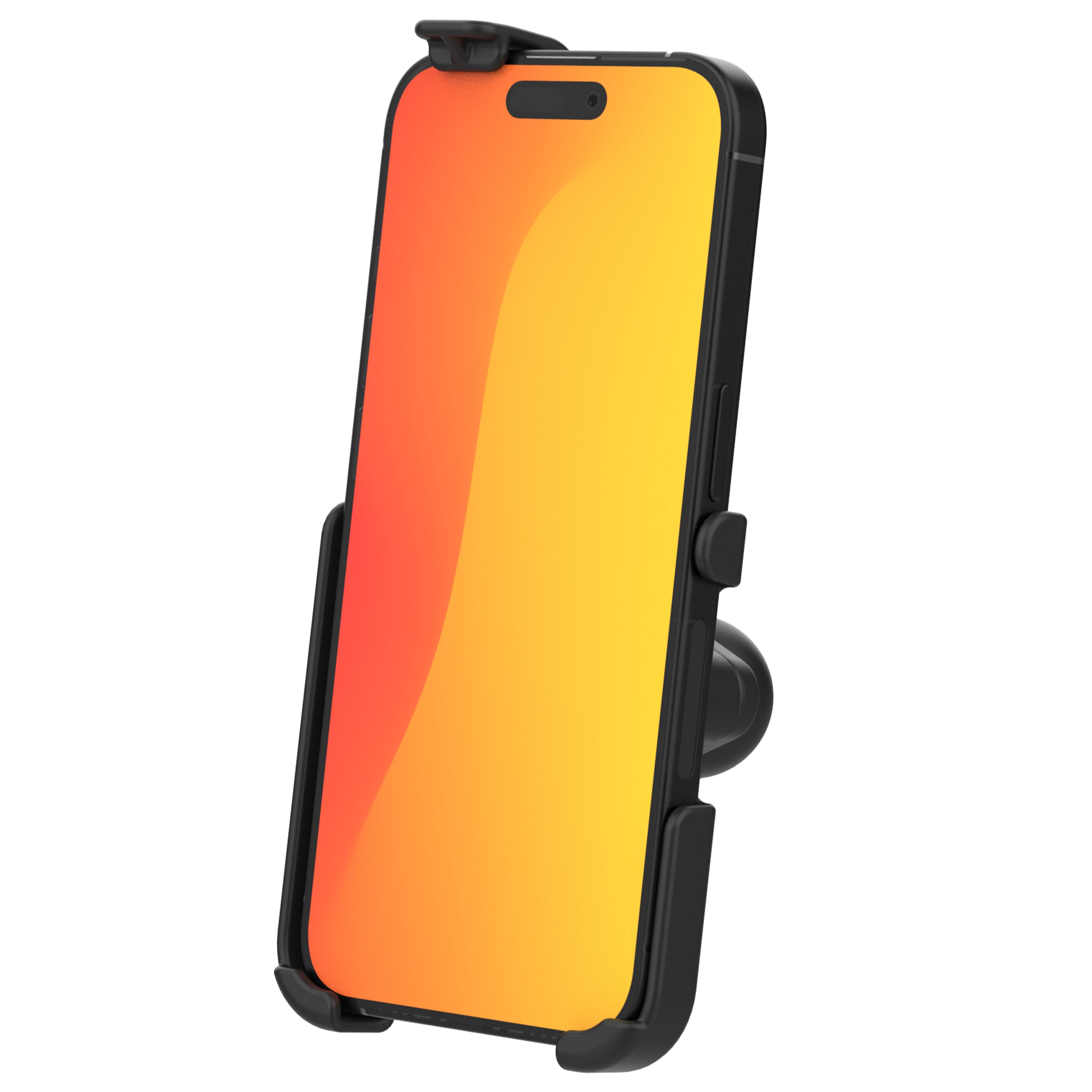 RAM® Form-Fit Holder for iPhone 13 Pro, 14, 14 Pro, 15 & 16 with Ball