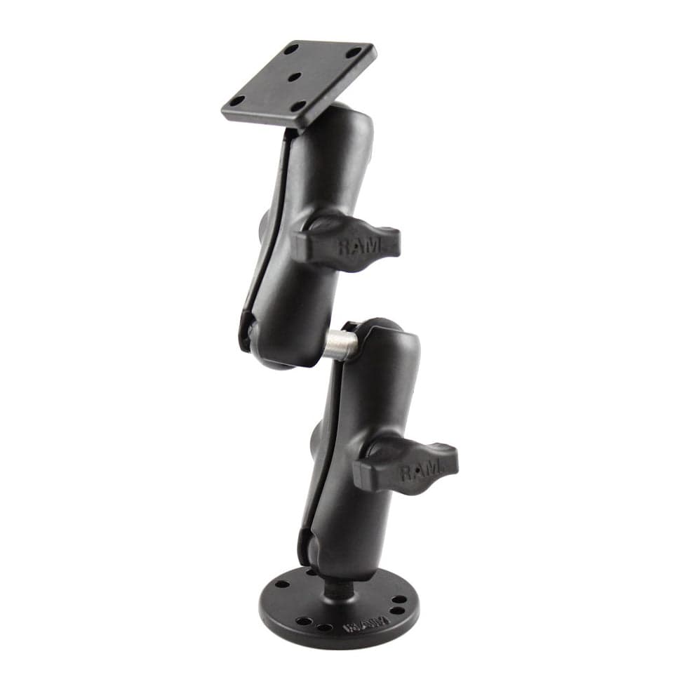 RAM® Double Ball Mount with Double Ball Adapter and AMPS Plate