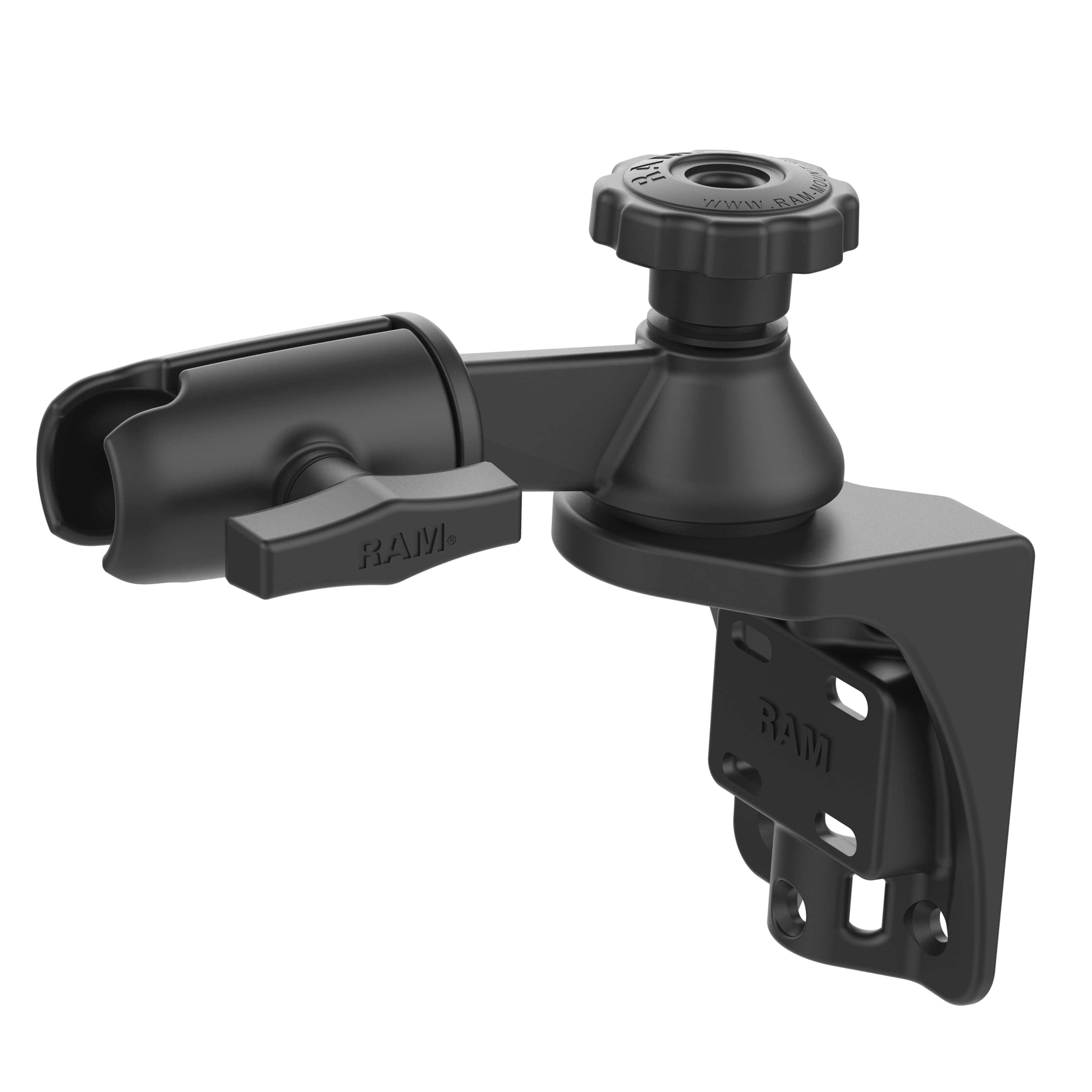 RAM® Vertical 6" Swing Arm Mount with Swivel Socket Arm