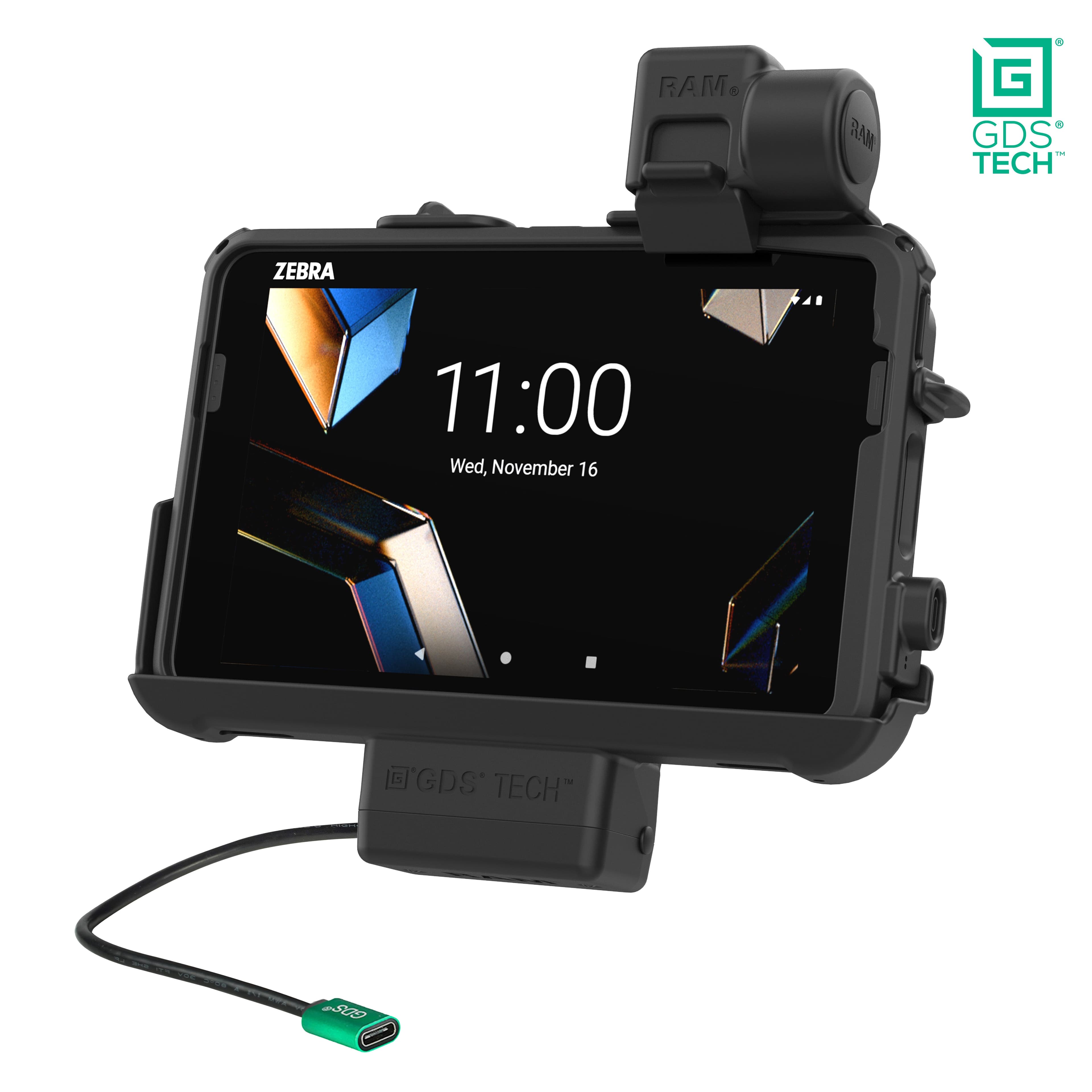 GDS® Thin-Dock™ for Zebra ET401 & ET4x 8" with IntelliSkin®