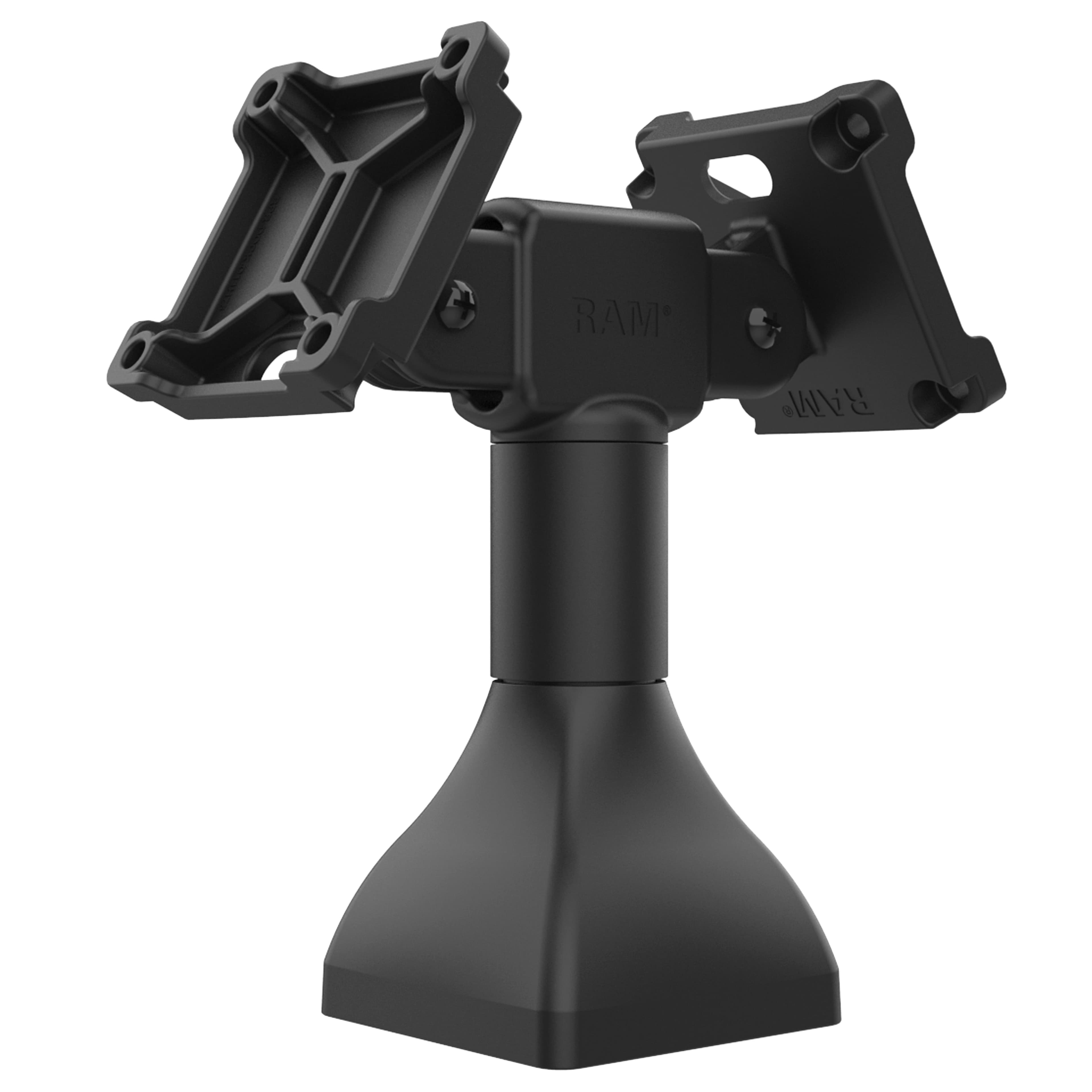 RAM® 7" Pedestal Mount with Dual 75mm VESA Adapters