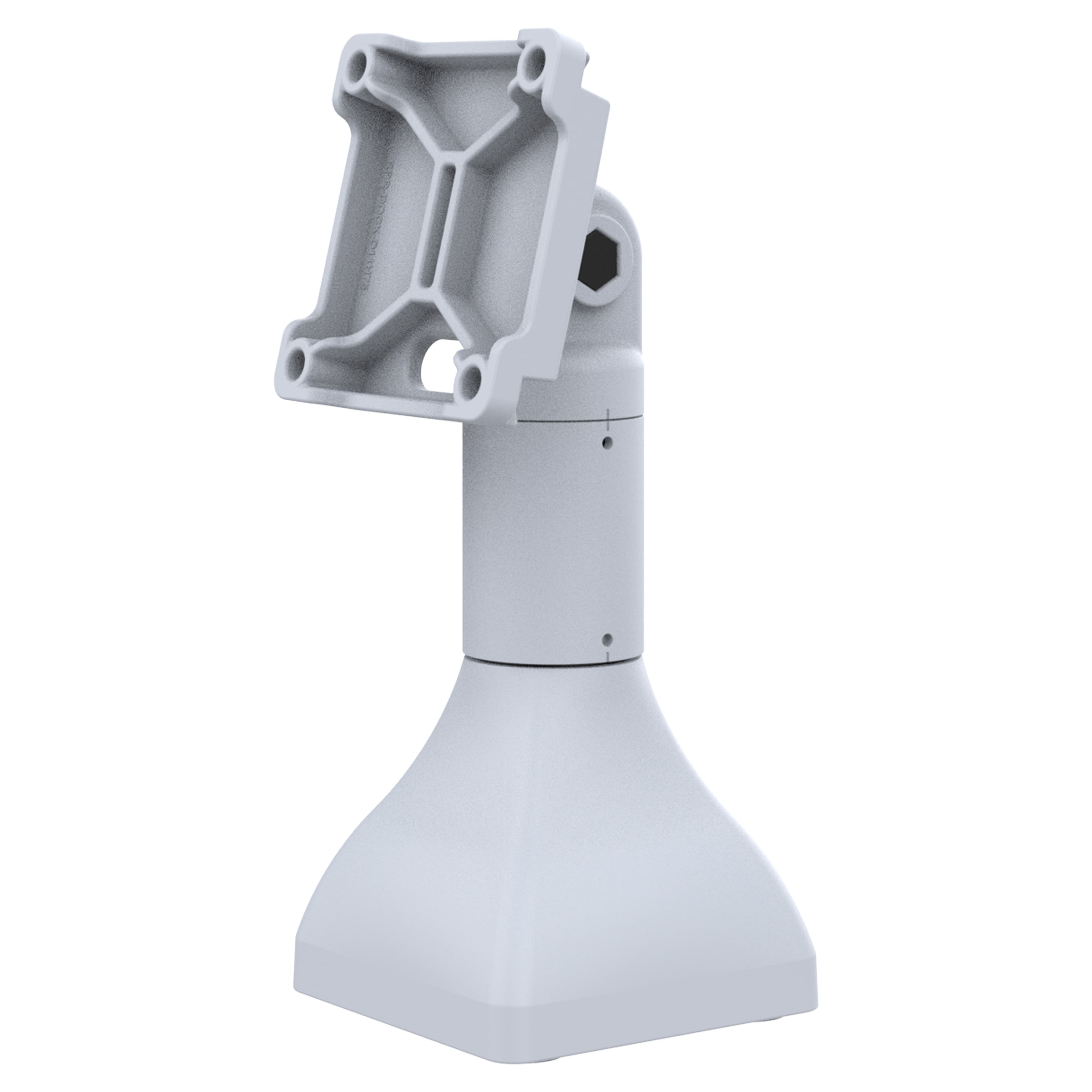 RAM® 7" Pedestal Mount with 75mm VESA & Cable Routing - Gray