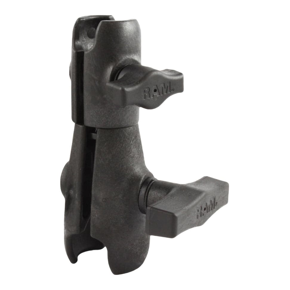 RAM® 5.25" Long C Size to B Size Double Socket Arm