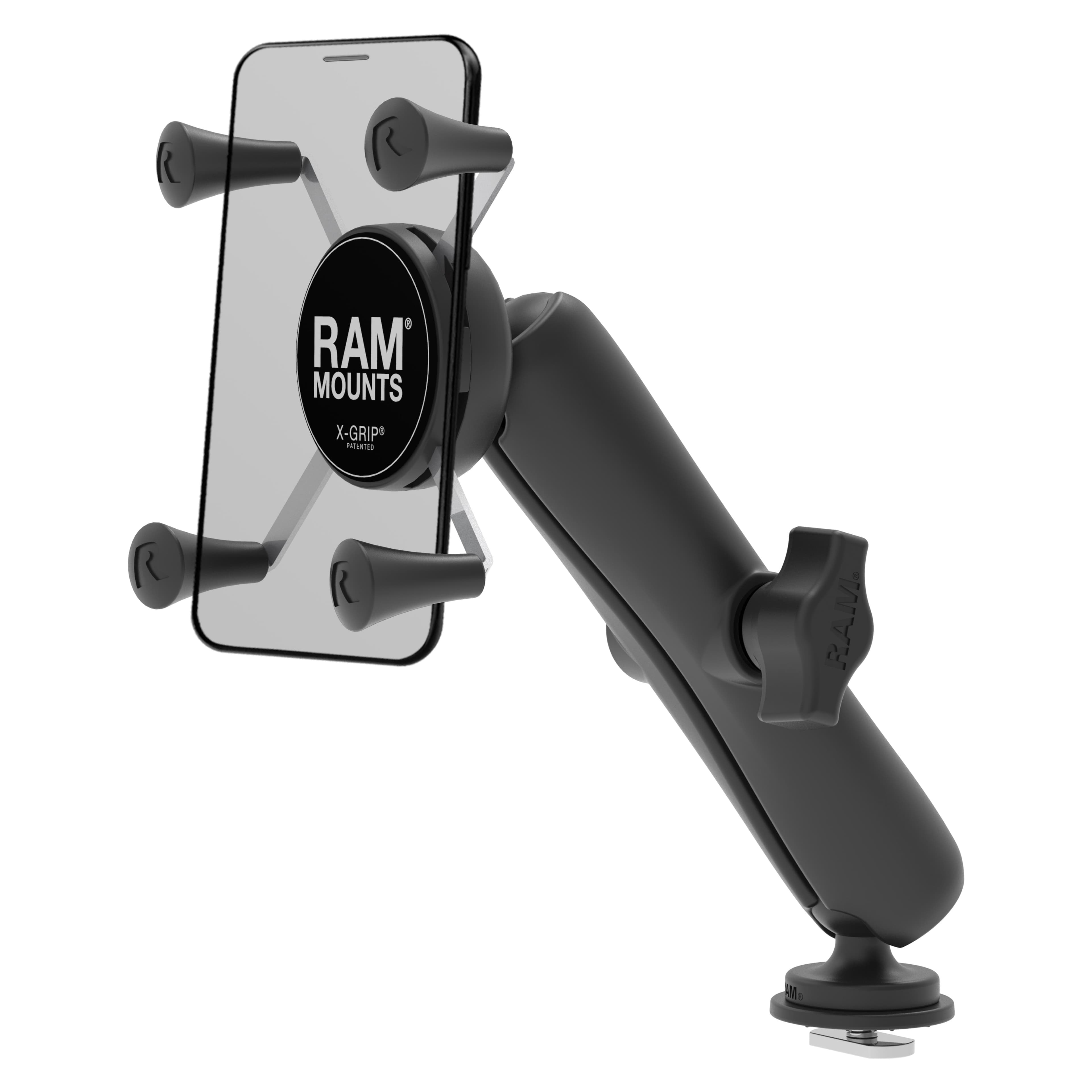 RAM® X-Grip® Phone Mount with Track Ball™ Base - Long