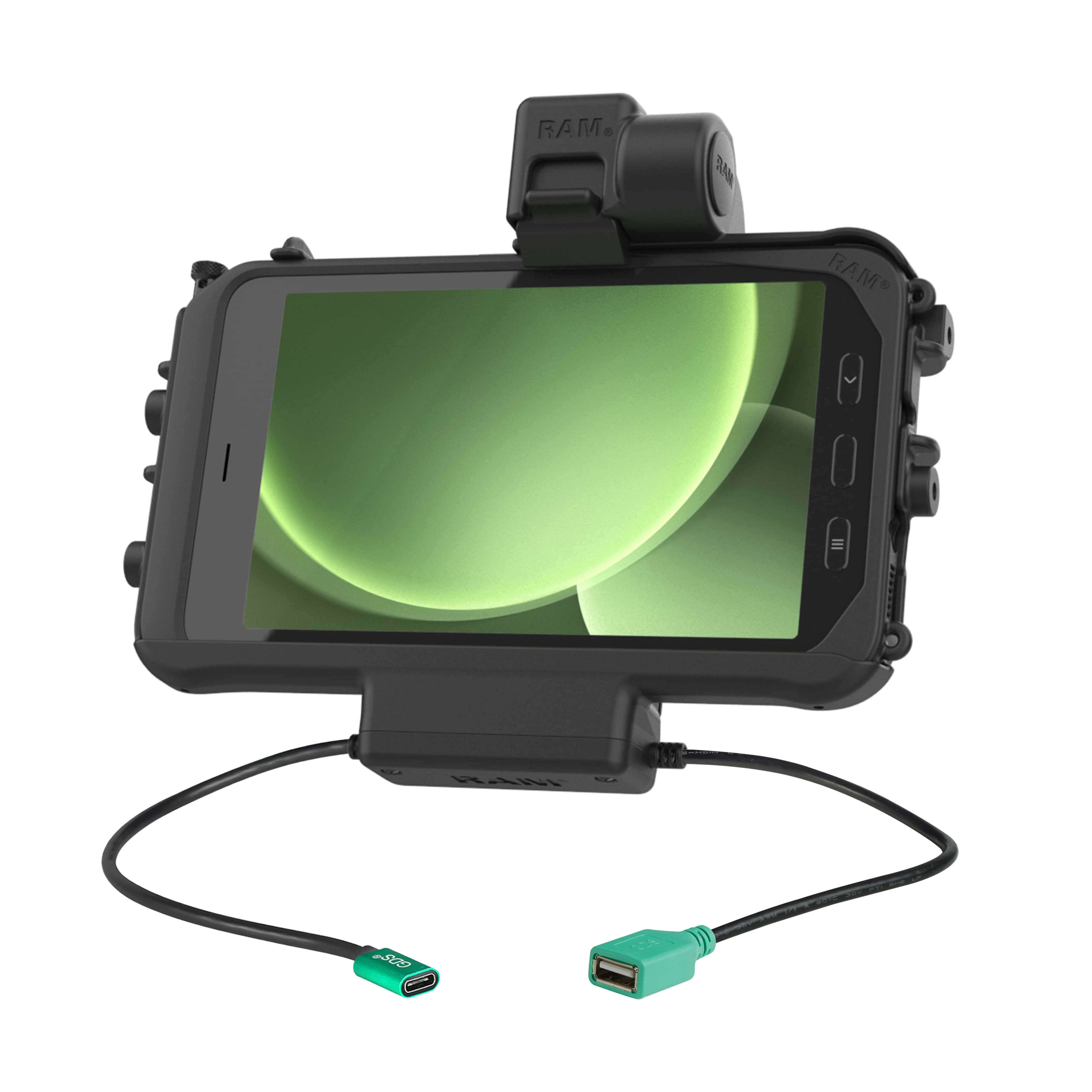 RAM® Thin-Dock™ Power + Single USB Dock for Tab Active5 & 3
