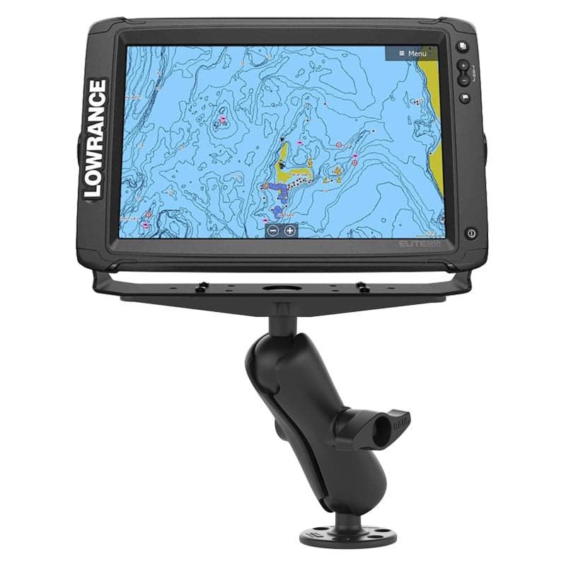RAM® Large Marine Electronics Mount - D Size Medium