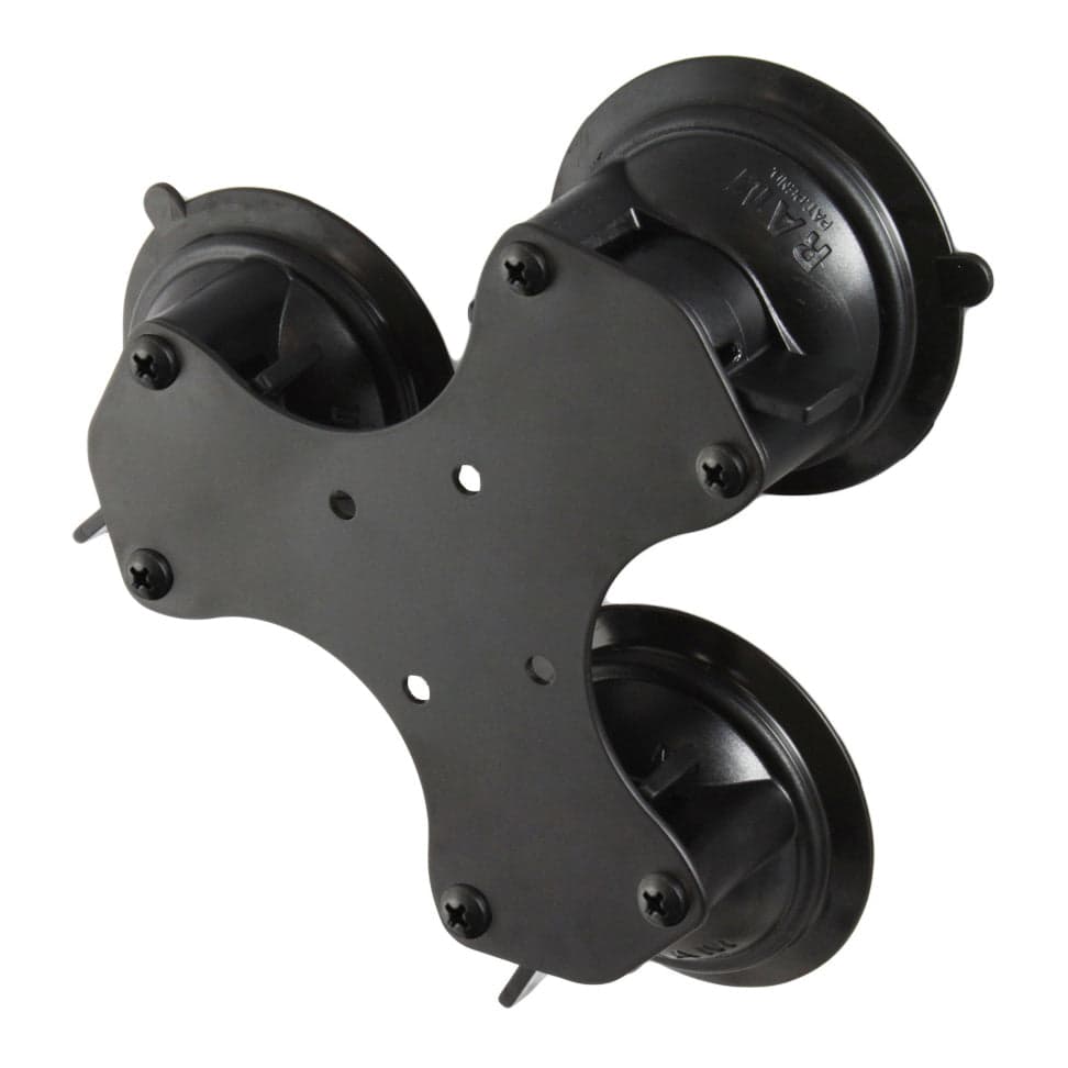 RAM® Twist-Lock™ Triple Suction Cup Base
