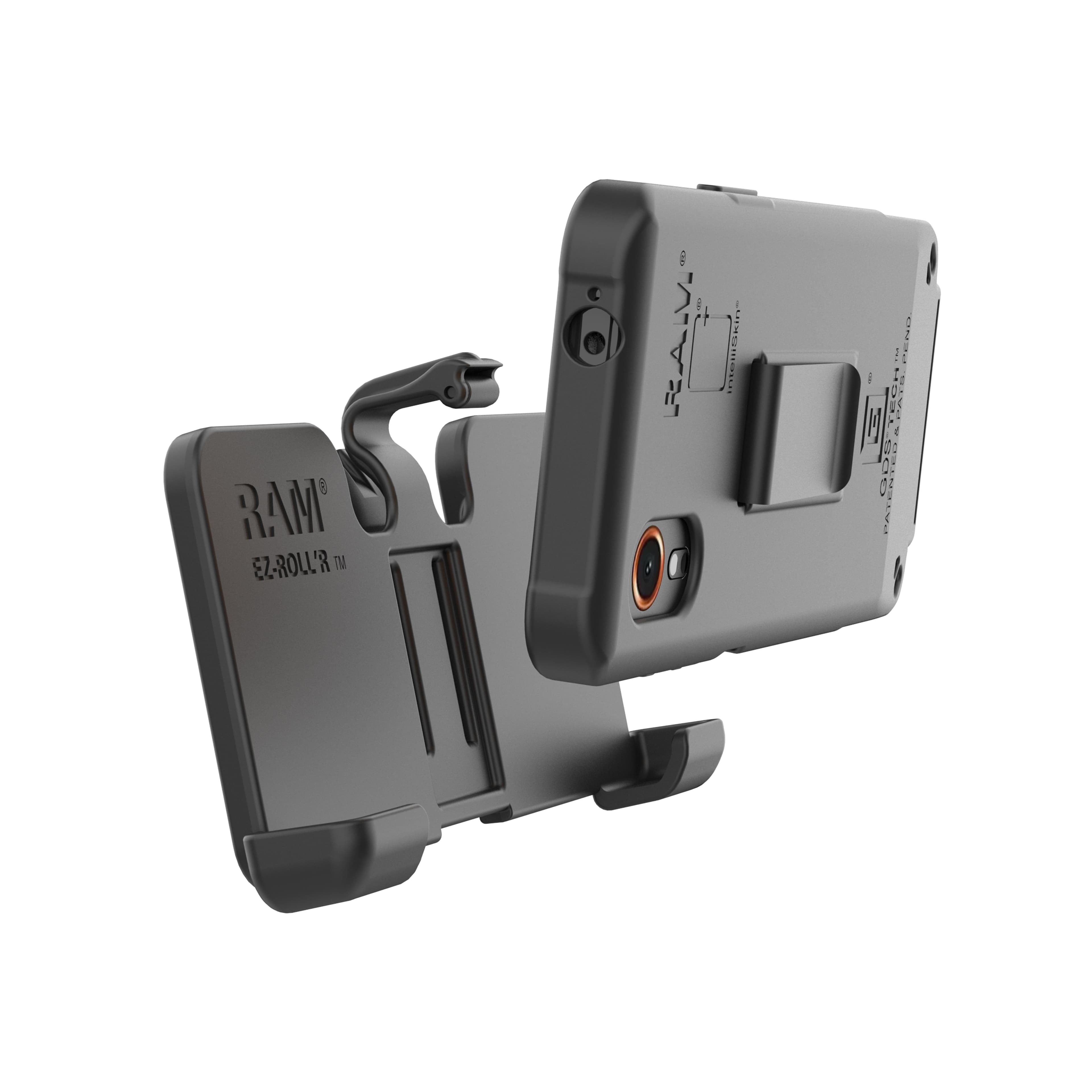 RAM® EZ-Roll'r™ Cradle with Belt Clip Lever for XCover 7, 7 Pro & 6 Pro