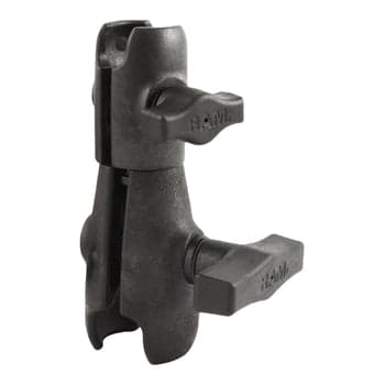RAP-BC-201U:RAP-BC-201U_1:RAM Swivel Double Socket Arm for B Size & C Size