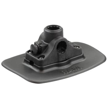 RAP-398-BLK-114BMPU:RAP-398-BLK-114BMPU_1:RAM Bond-A-Base™ Black Adhesive Base with RAM ROD Post/Spline Receiver