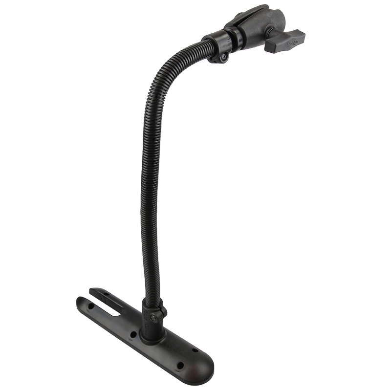 RAM® Transducer Mount with 18" Rod and Socket Arm for Lowrance
