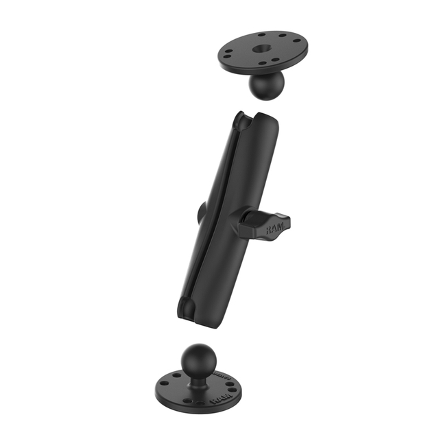 RAM® Universal Double Ball Mount with Two Round Plates Catalogue